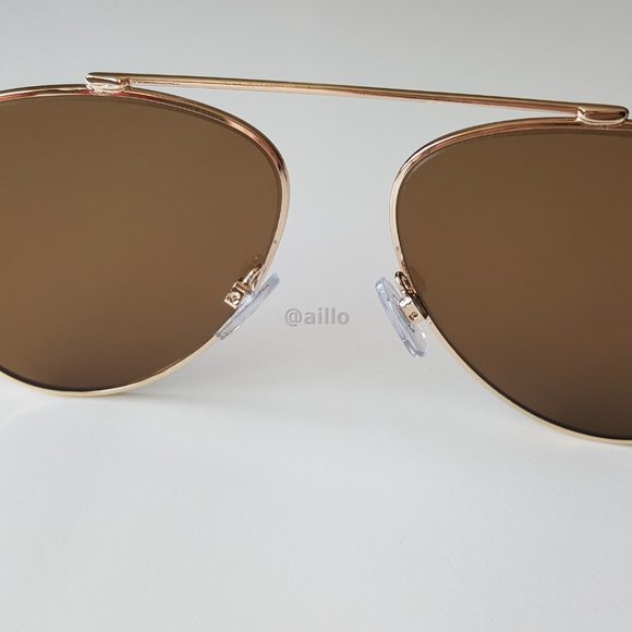 Lucky 🍀 Brand CAPITOLA GOLD Aviator Sunglasses - Picture 5 of 9